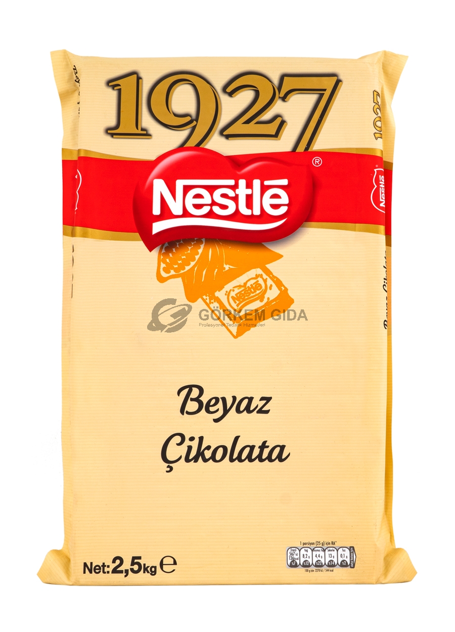 Nestle 1927 Professional Couverture White Chocolate 2,5 Kg